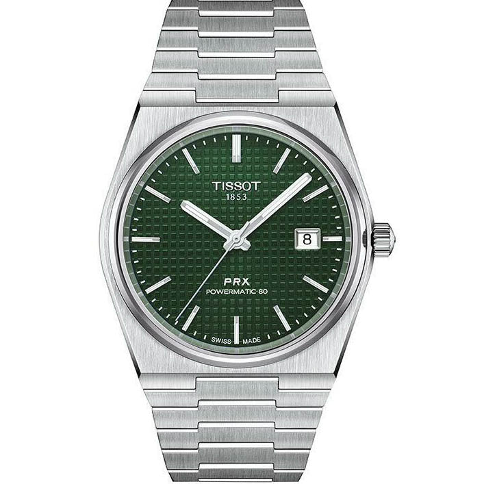 Tissot PRX 35MM Auto Unisex Silver Watch - T1372071109100